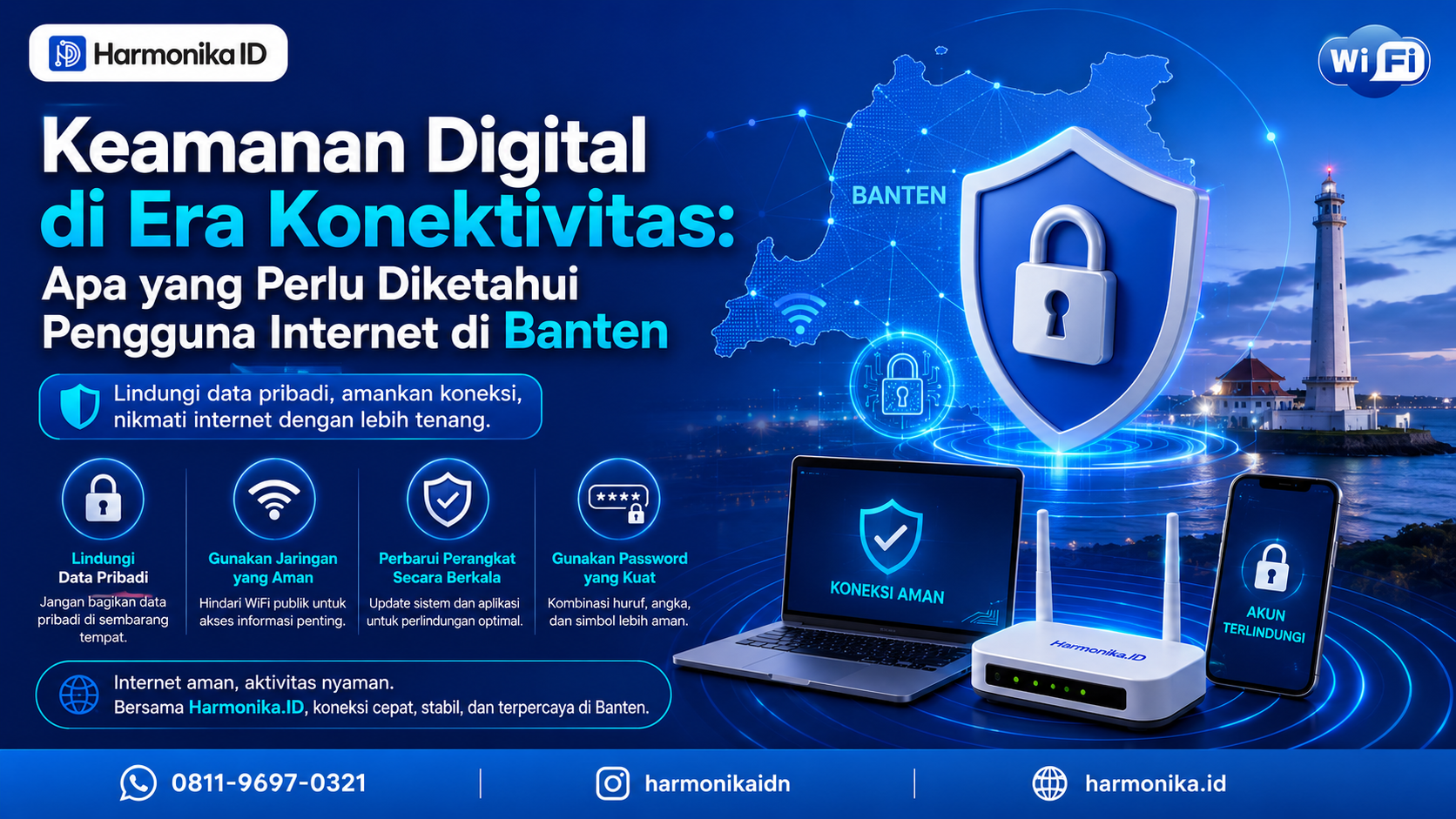 Keamanan Digital di Era Konektivitas: Apa yang Perlu Diketahui Pengguna Internet di Banten