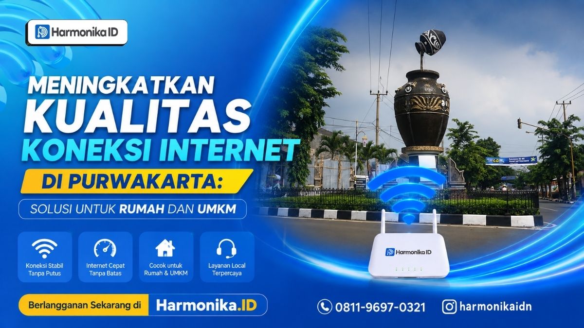 Meningkatkan Kualitas Koneksi Internet di Purwakarta: Solusi untuk Rumah dan UMKM