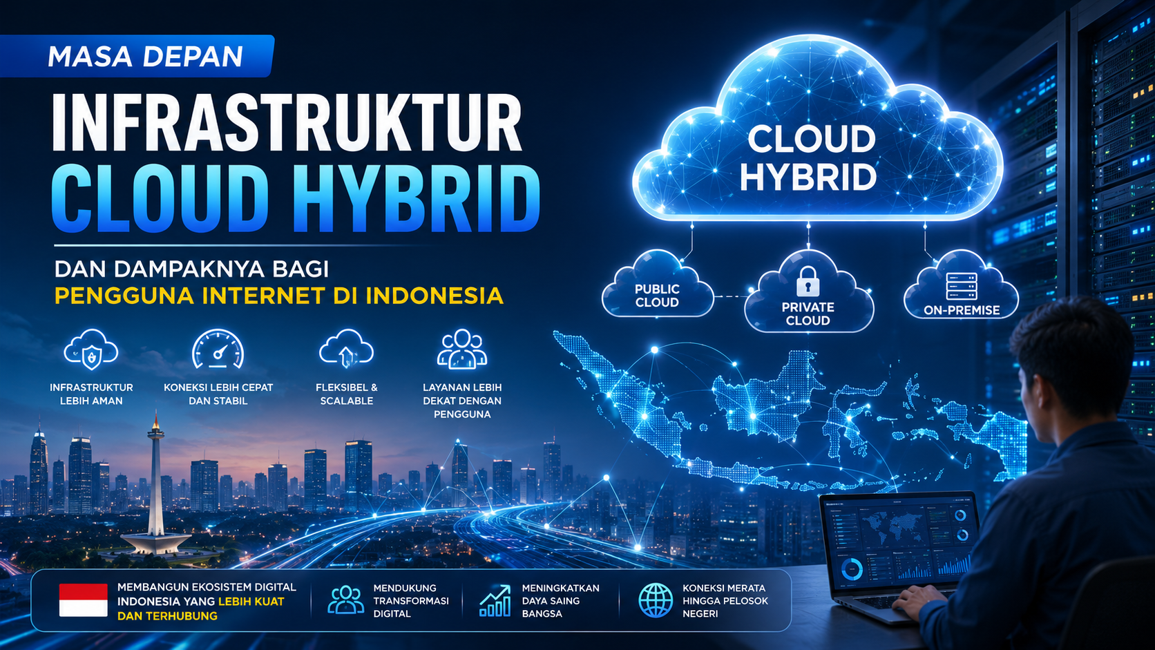 Masa Depan Infrastruktur Cloud Hybrid dan Dampaknya bagi Pengguna Internet di Indonesia