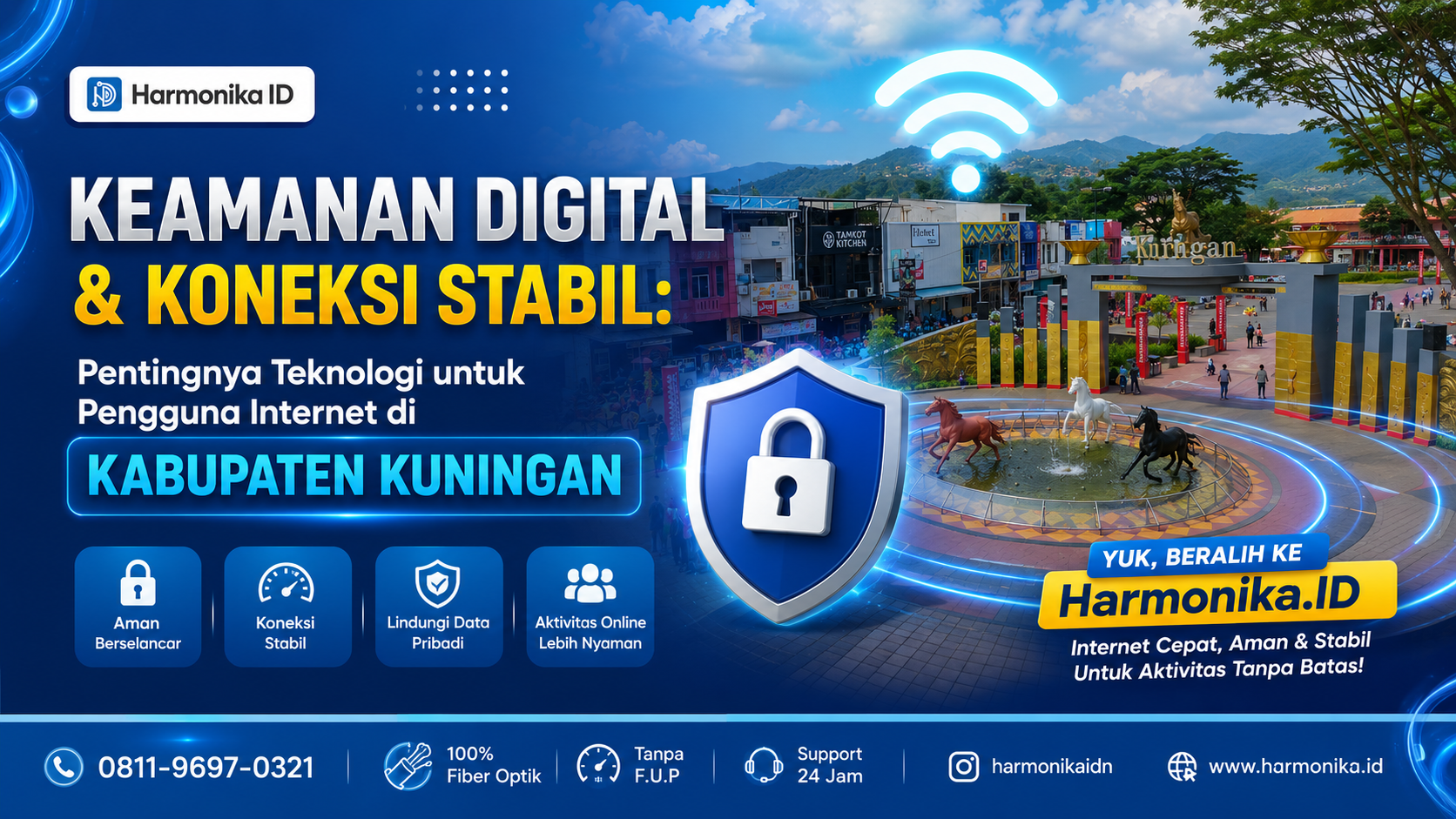 Keamanan Digital dan Koneksi Stabil: Pentingnya Teknologi untuk Pengguna Internet di Kabupaten Kuningan
