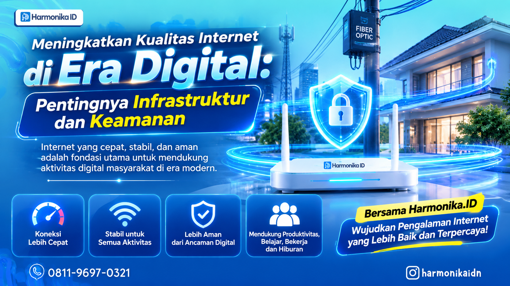 Meningkatkan Kualitas Internet di Era Digital: Pentingnya Infrastruktur dan Keamanan