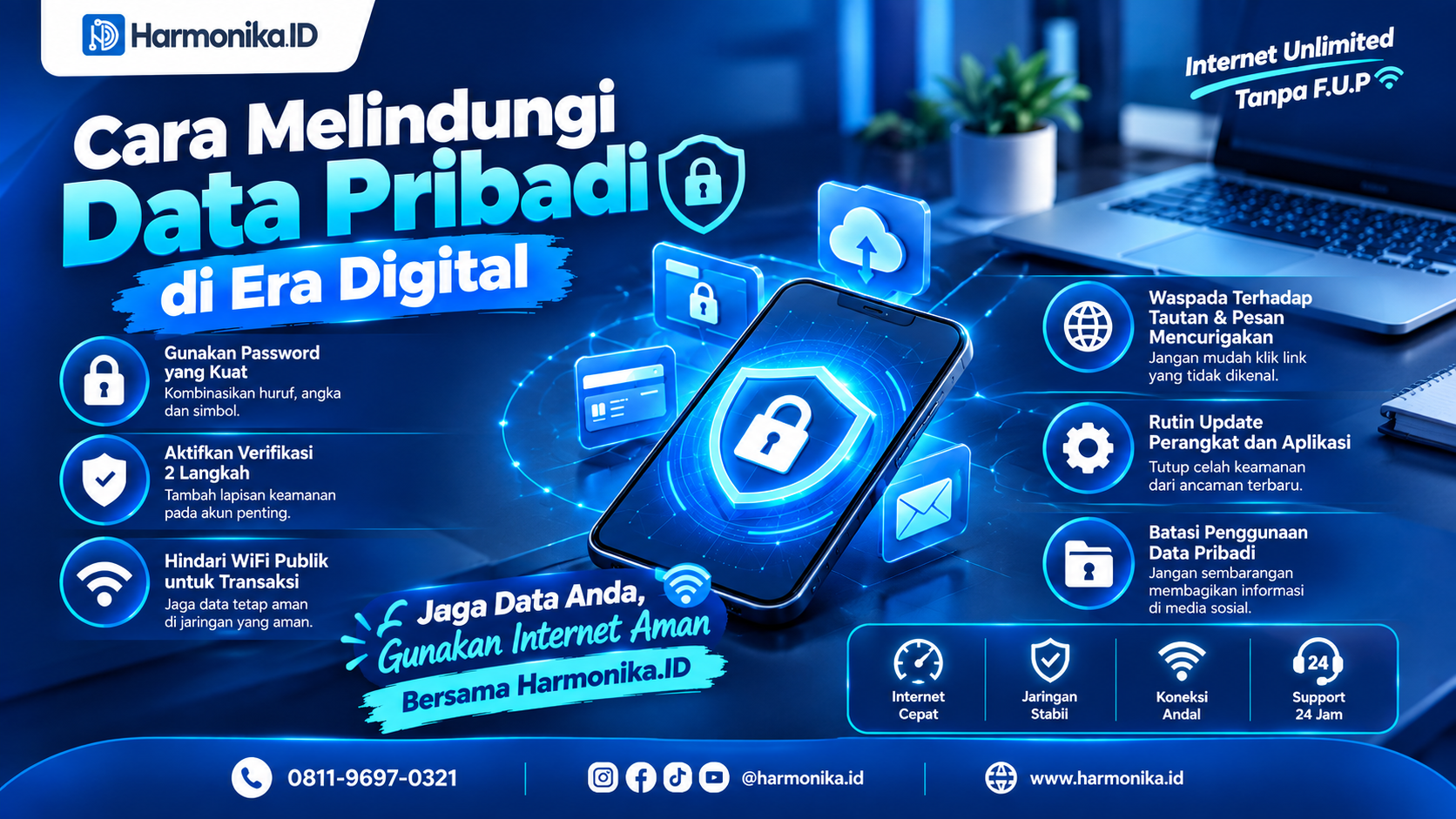 Cara Melindungi Data Pribadi di Era Digital: Panduan Lengkap Agar Tetap Aman Saat Berinternet