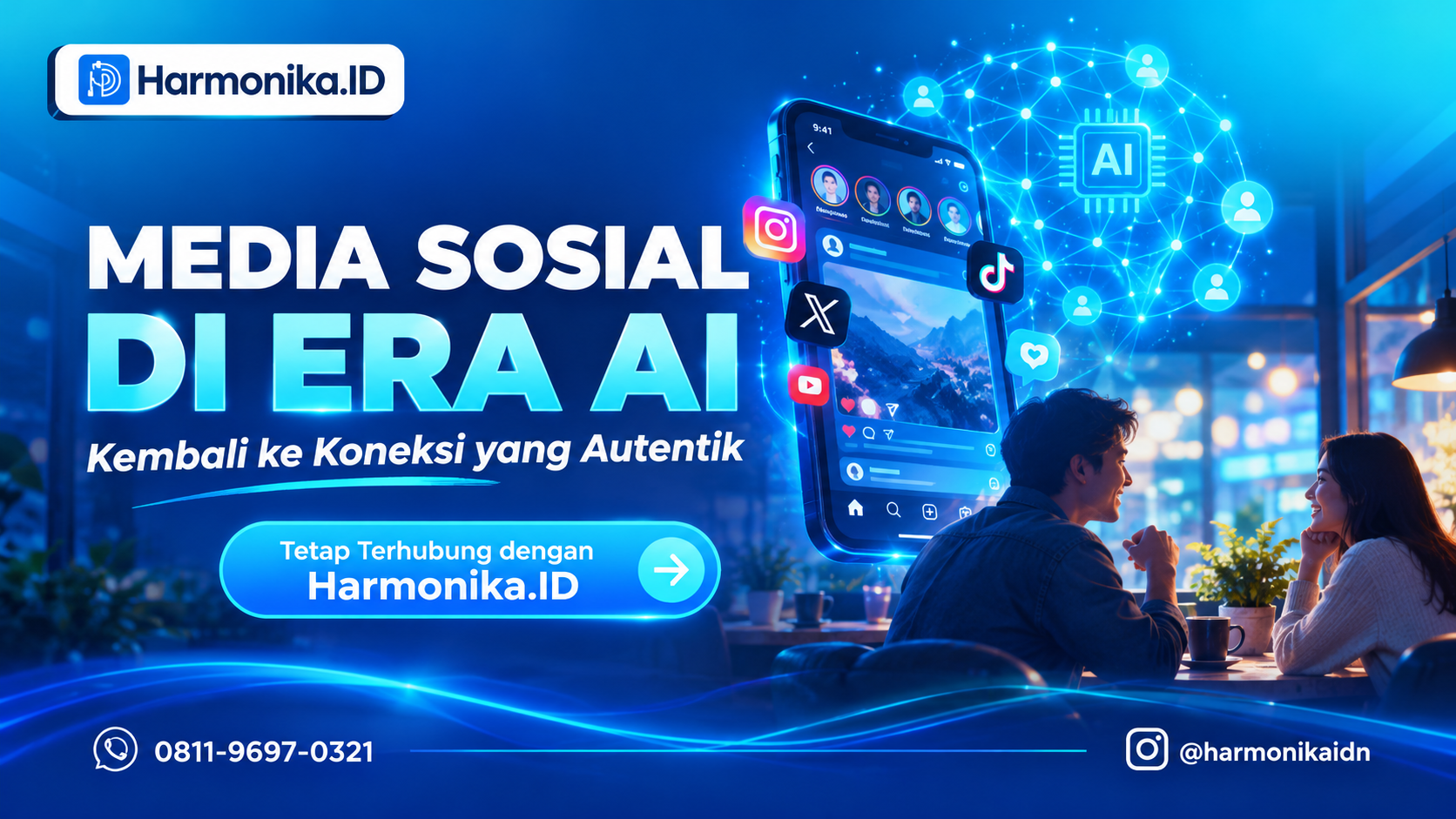 Menghadapi Era Media Sosial yang Didominasi AI: Kembali ke Koneksi yang Autentik
