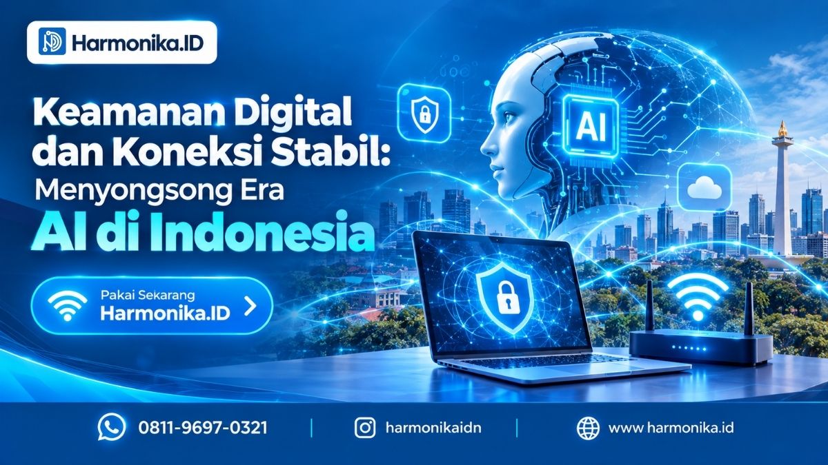 Keamanan Digital dan Koneksi Stabil: Menyongsong Era AI di Indonesia