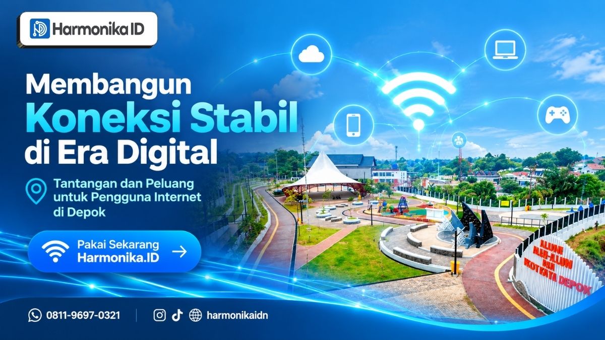 Membangun Koneksi Stabil di Era Digital: Tantangan dan Peluang untuk Pengguna Internet di Depok