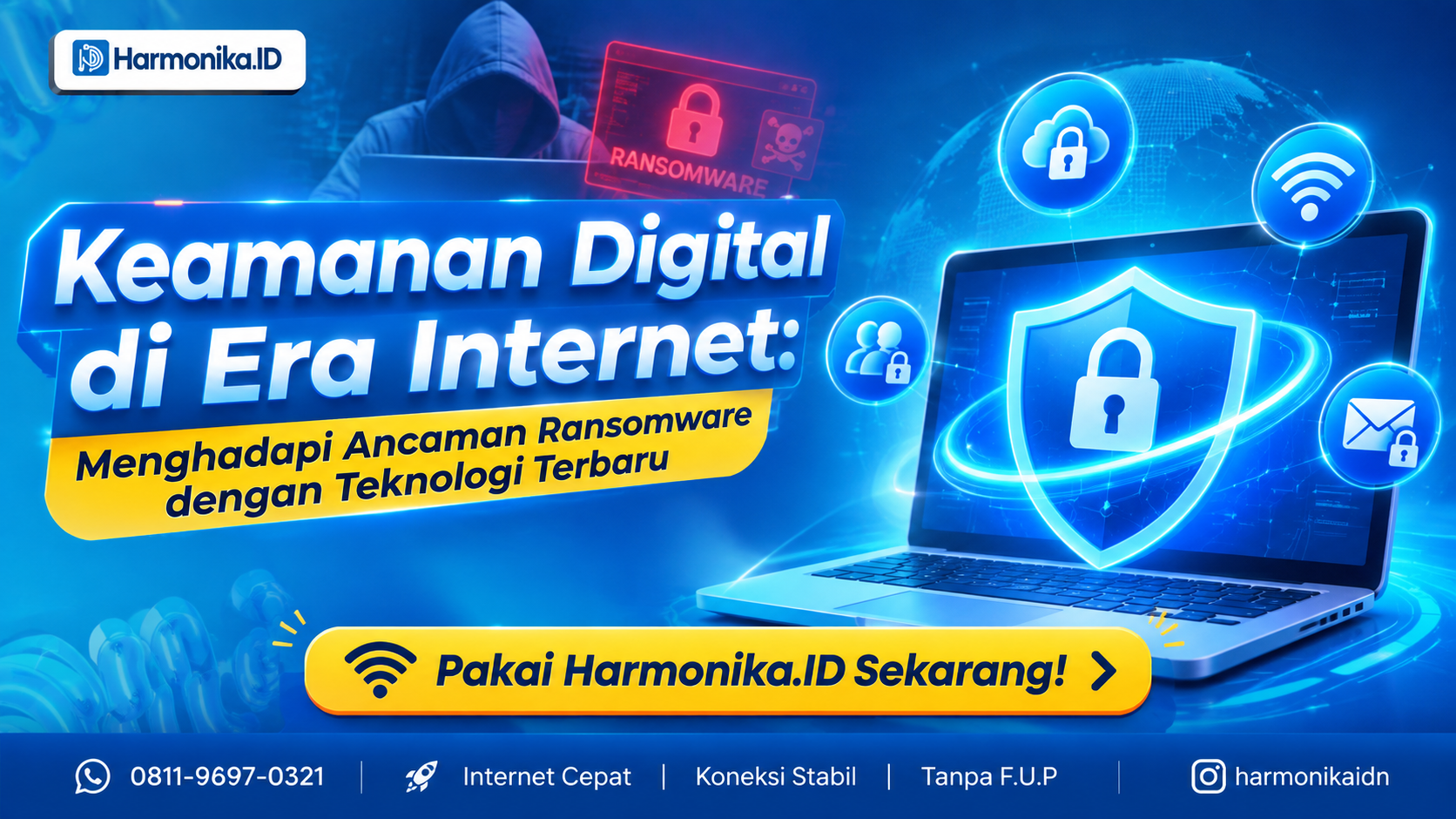 Keamanan Digital di Era Internet: Menghadapi Ancaman Ransomware dengan Teknologi Terbaru