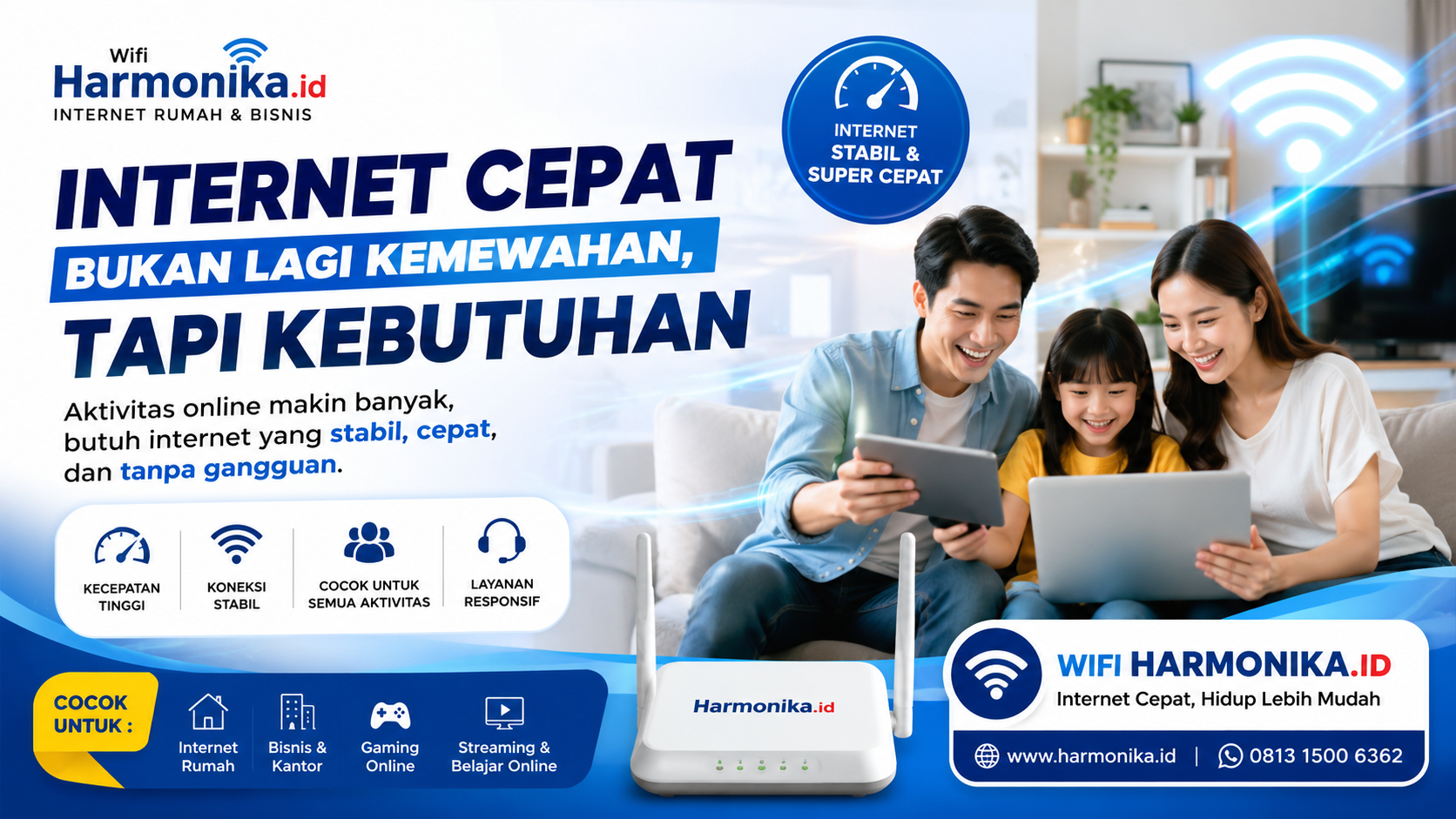  Internet Cepat Bukan Lagi Kemewahan, Tapi Kebutuhan 