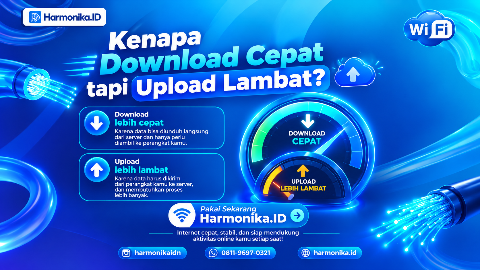 Kenapa Download Cepat tapi Upload Lambat? Ini Penjelasan dan Solusinya