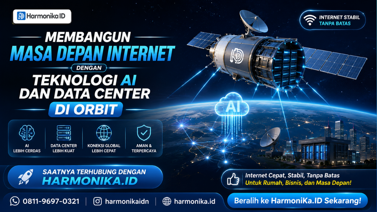 Membangun Masa Depan Internet dengan Teknologi AI dan Data Center di Orbit