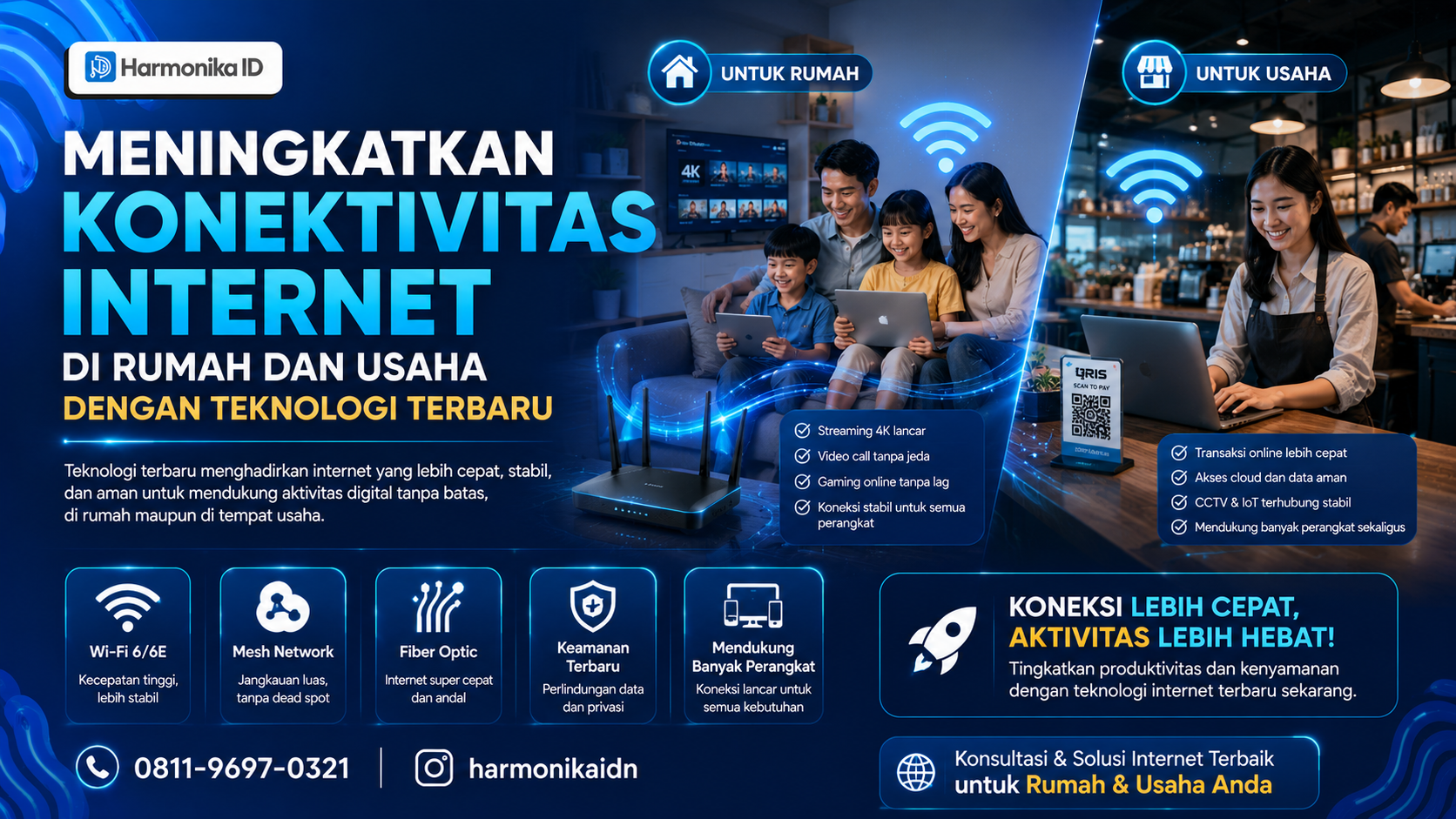 Meningkatkan Konektivitas Internet di Rumah dan Usaha dengan Teknologi Terbaru