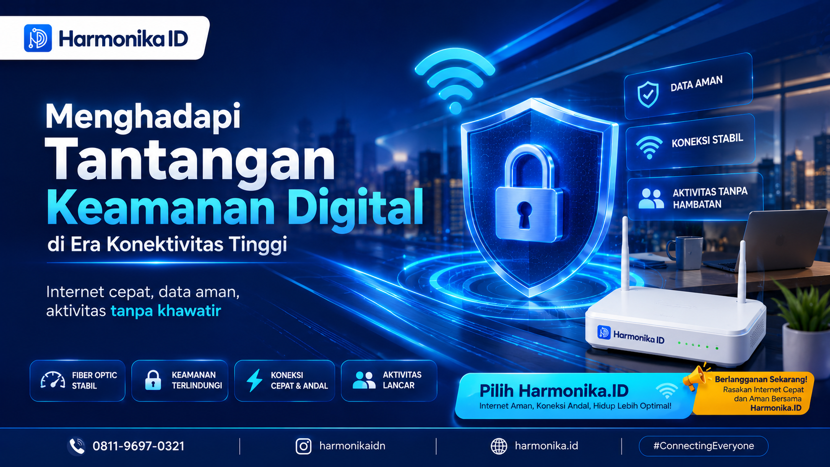 Menghadapi Tantangan Keamanan Digital di Era Konektivitas Tinggi