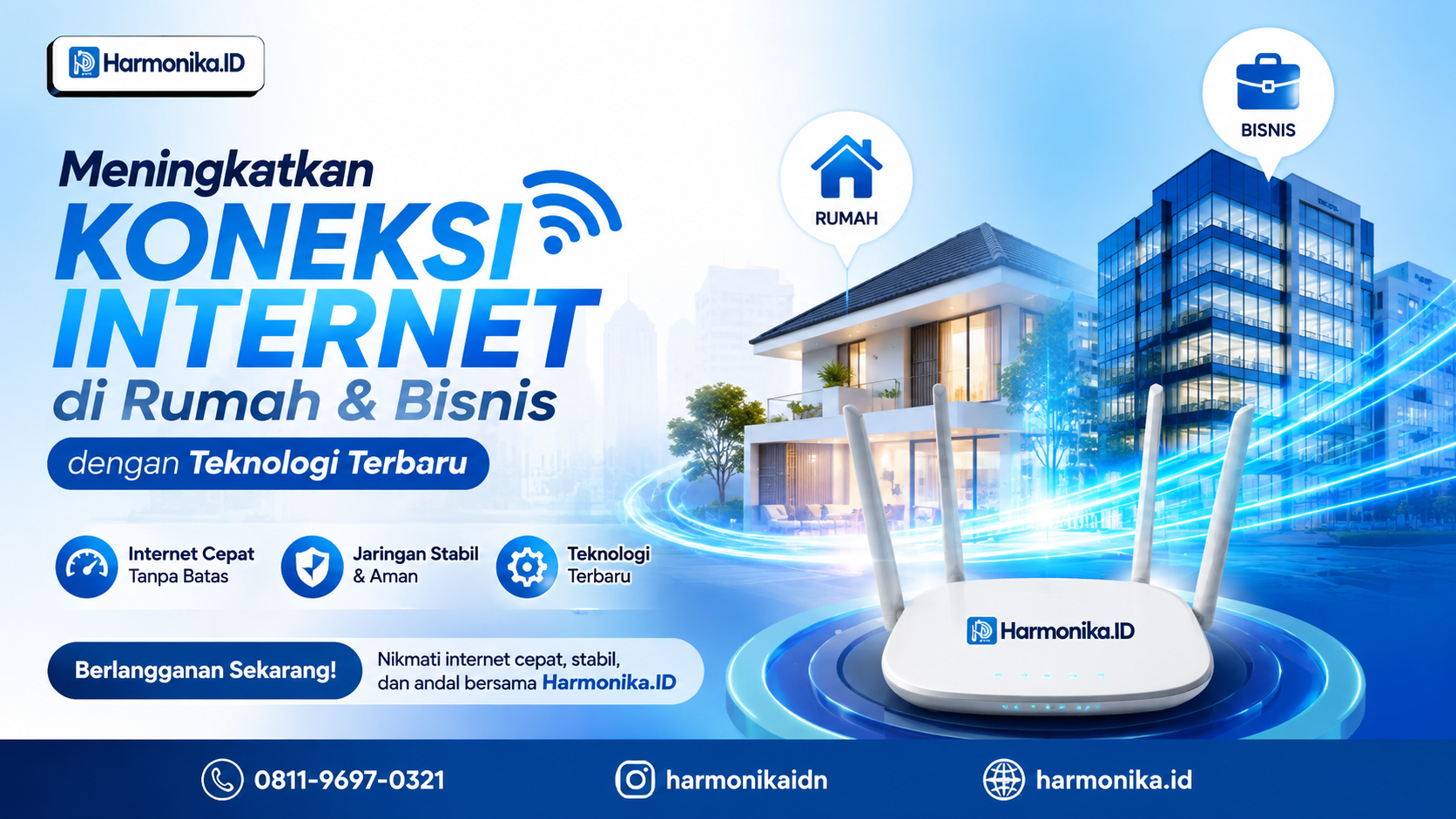 Meningkatkan Koneksi Internet di Rumah dan Bisnis dengan Teknologi Terbaru
