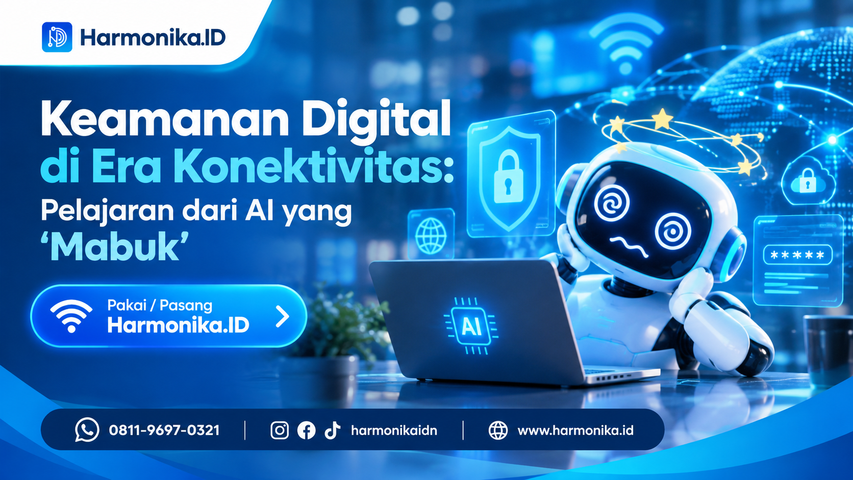Keamanan Digital di Era Konektivitas: Pelajaran dari AI yang 'Mabuk'