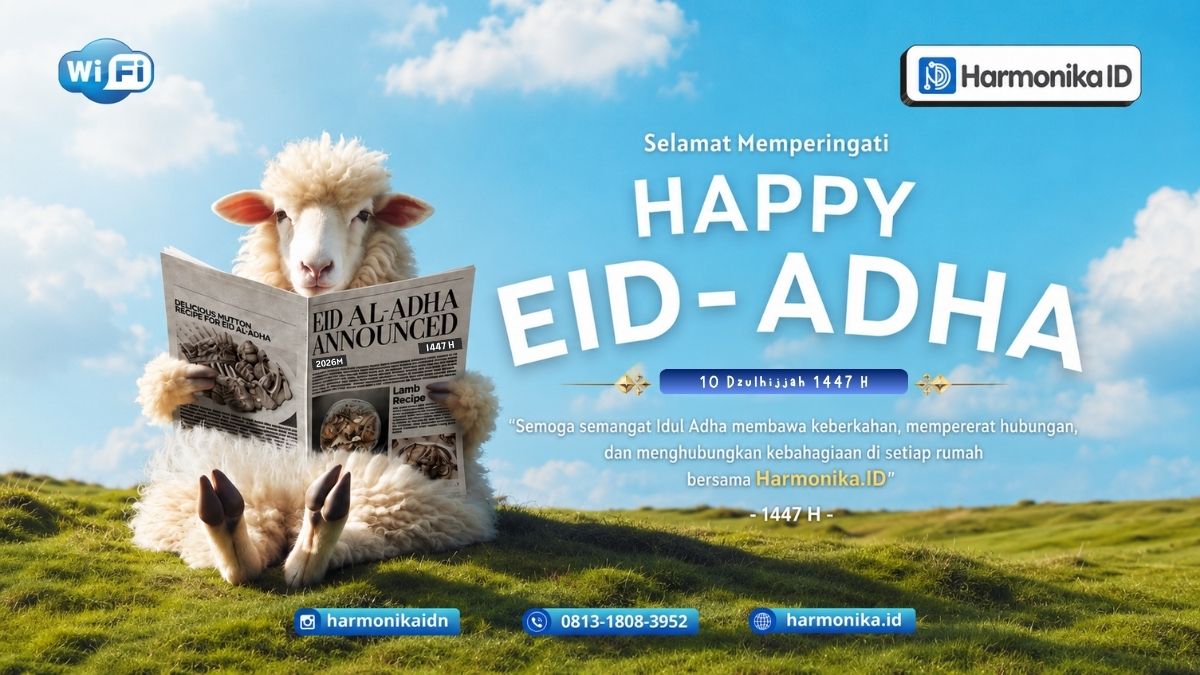 Selamat Hari Raya Idul Adha 1447 H Bersama Harmonika.ID