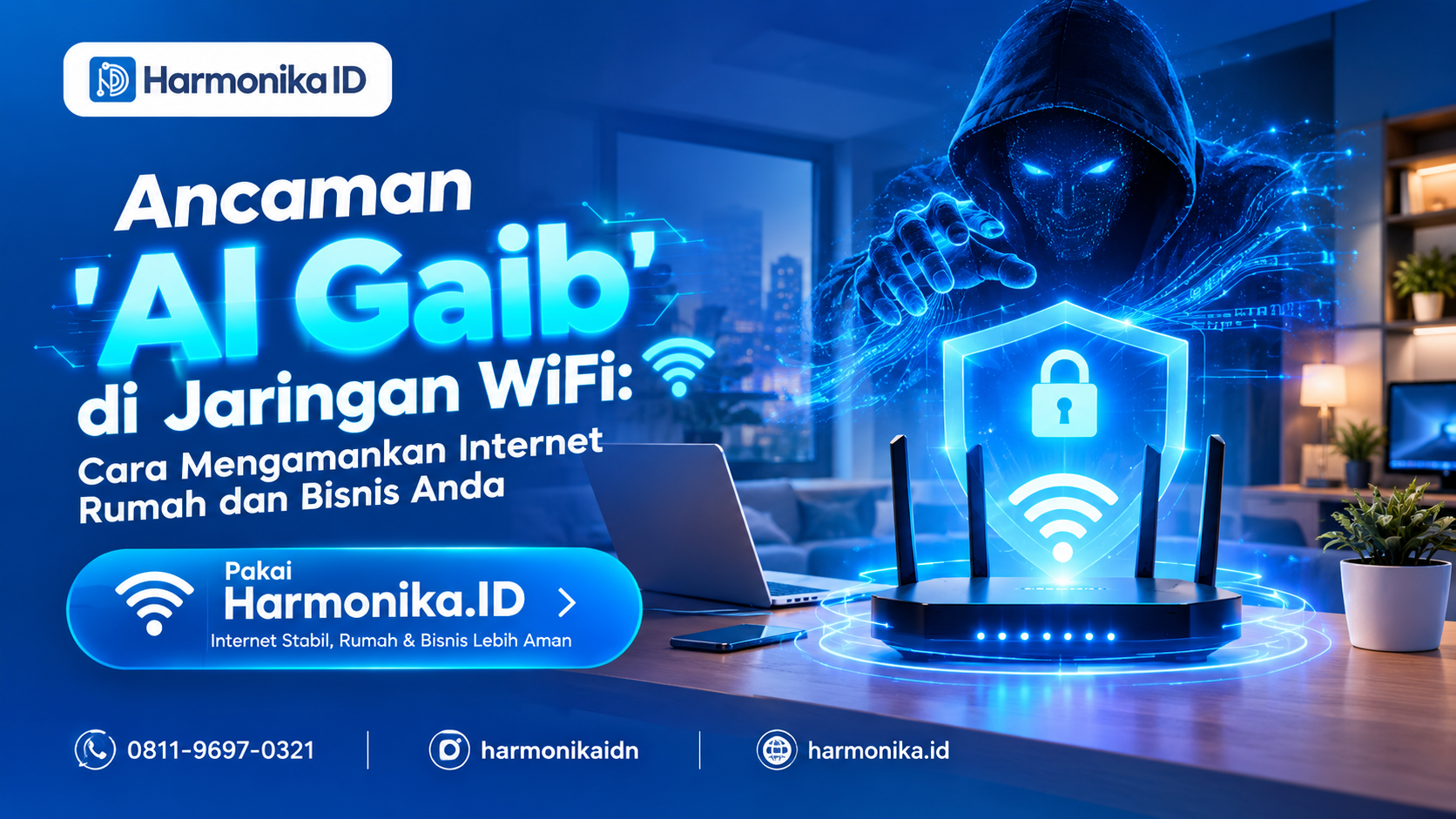 Ancaman 'AI Gaib' di Jaringan WiFi: Cara Mengamankan Internet Rumah dan Bisnis Anda