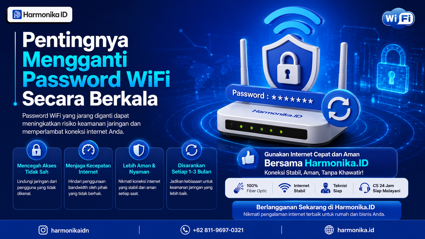 Pentingnya Mengganti Password WiFi Secara Berkala: Langkah Sederhana untuk Menjaga Keamanan dan Performa Internet