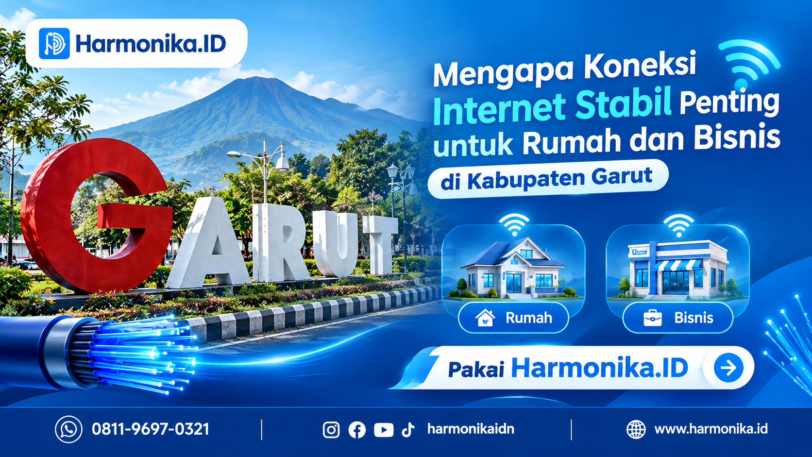 Mengapa Koneksi Internet Stabil Penting untuk Rumah dan Bisnis di Kabupaten Garut
