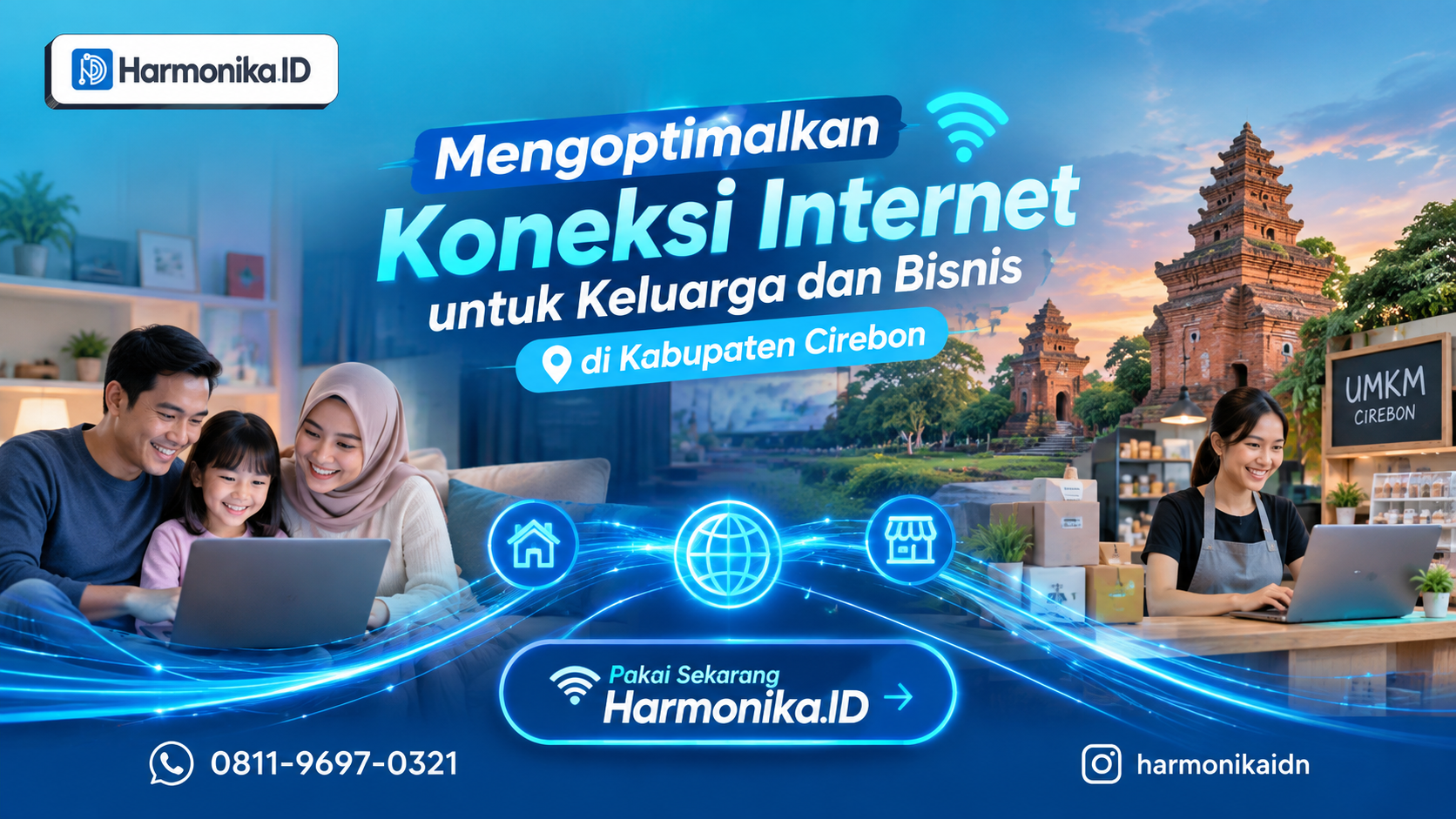 Mengoptimalkan Koneksi Internet untuk Keluarga dan Bisnis di Kabupaten Cirebon