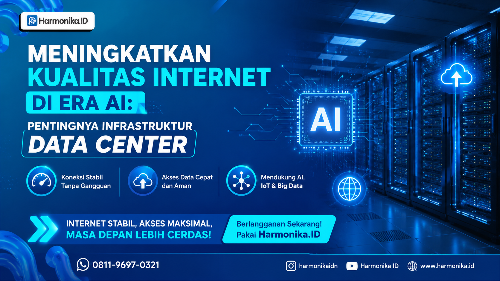 Meningkatkan Kualitas Internet di Era AI: Pentingnya Infrastruktur Data Center