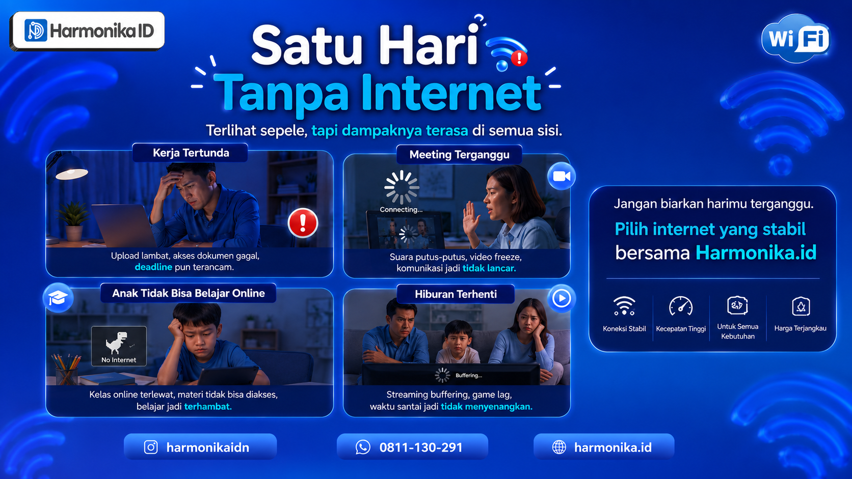 Satu Hari Tanpa Internet: Terlihat Sepele, Tapi Dampaknya Terasa di Semua Sisi