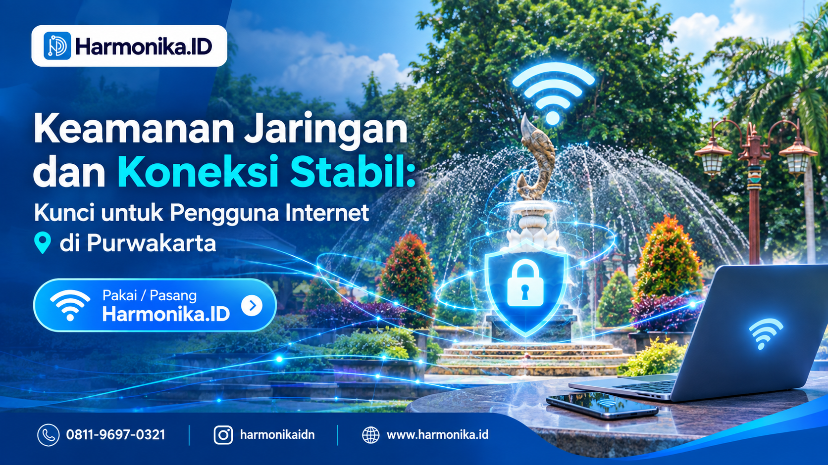 Keamanan Jaringan dan Koneksi Stabil: Kunci untuk Pengguna Internet di Purwakarta