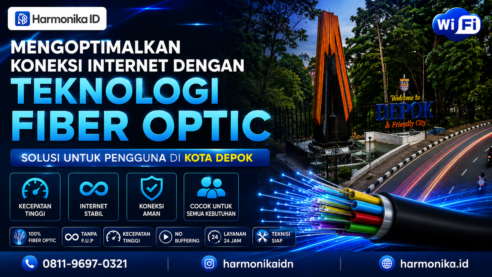 Mengoptimalkan Koneksi Internet dengan Teknologi Fiber Optic: Solusi untuk Pengguna di Kota Depok