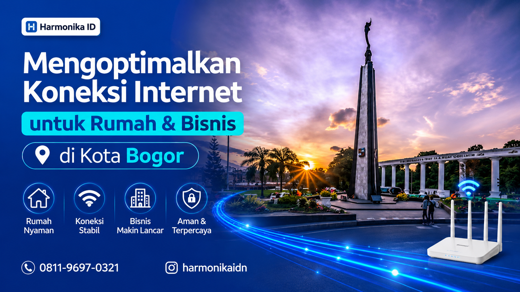 Mengoptimalkan Koneksi Internet untuk Rumah dan Bisnis di Kota Bogor