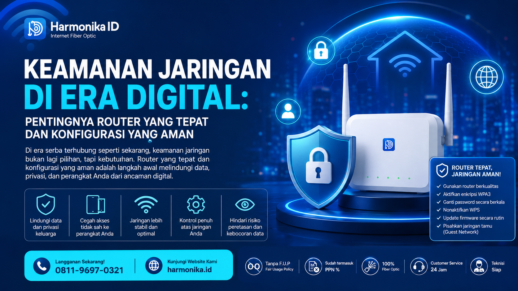 Keamanan Jaringan di Era Digital: Pentingnya Router yang Tepat dan Konfigurasi yang Aman