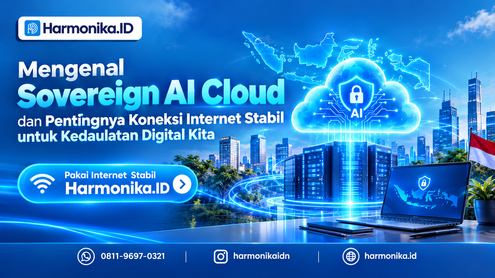 Mengenal Sovereign AI Cloud dan Pentingnya Koneksi Internet Stabil untuk Kedaulatan Digital Kita