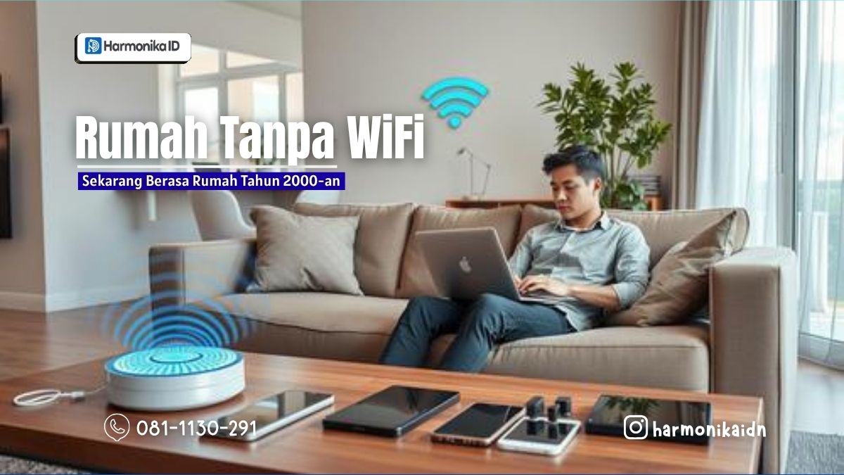 Rumah Tanpa WiFi Sekarang Berasa Rumah Tahun 2000-an