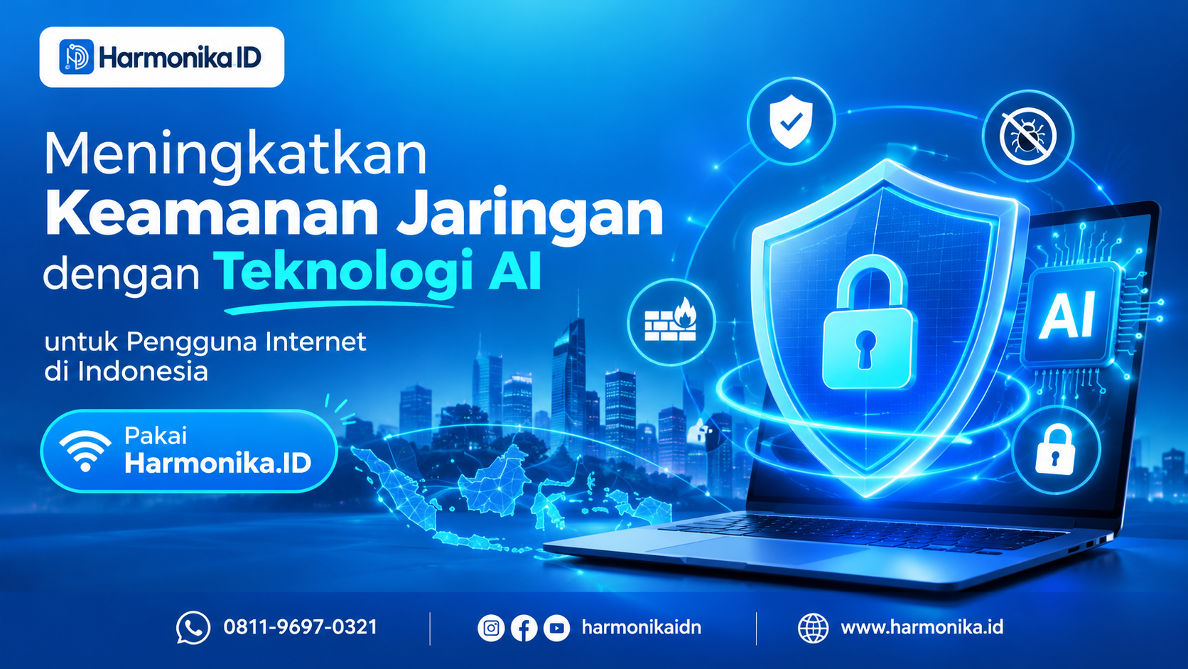 Meningkatkan Keamanan Jaringan dengan Teknologi AI untuk Pengguna Internet di Indonesia