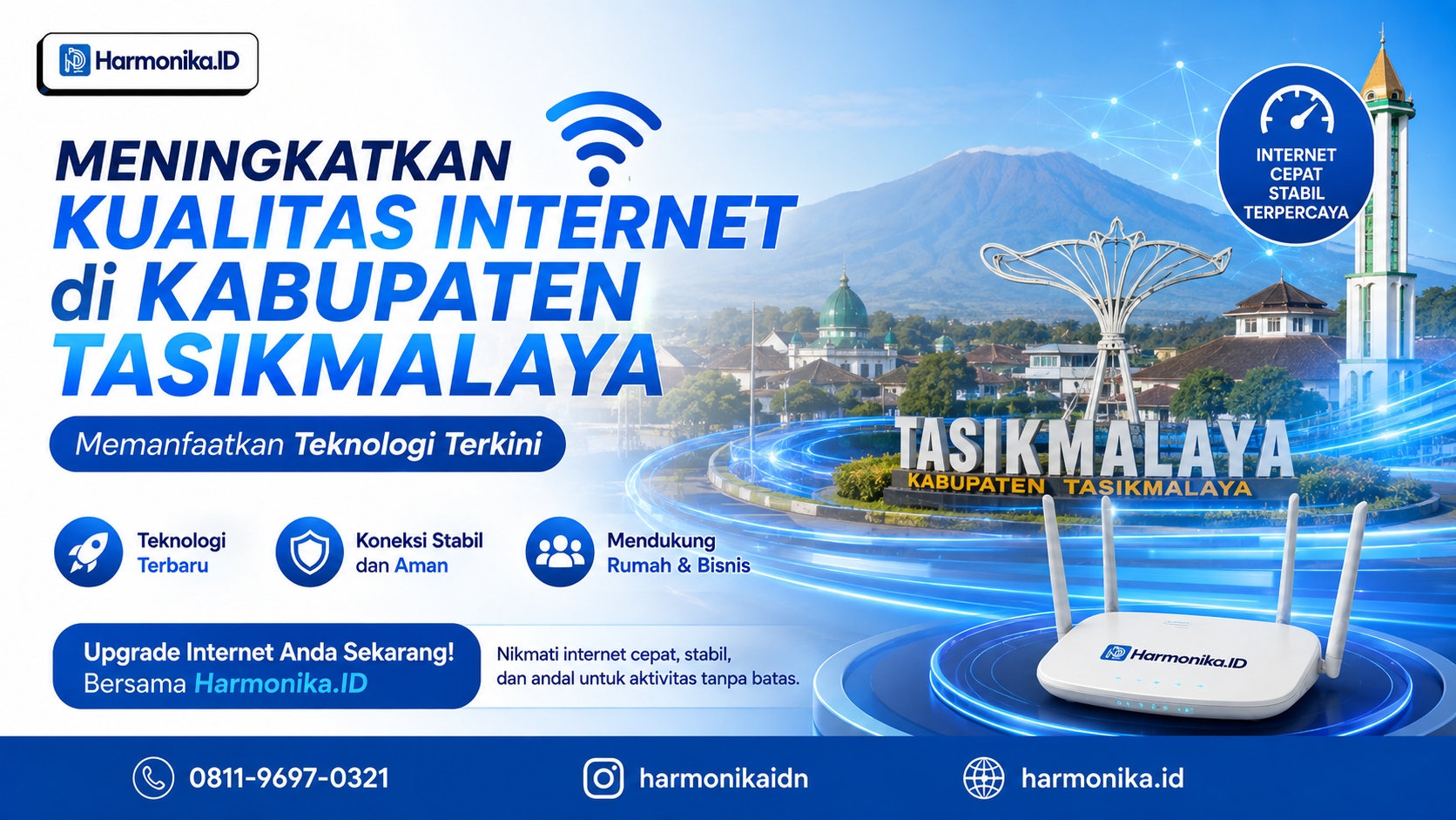 Meningkatkan Kualitas Internet di Kabupaten Tasikmalaya: Memanfaatkan Teknologi Terkini