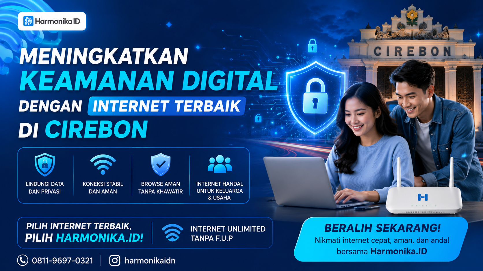 Meningkatkan Keamanan Digital dengan Internet Terbaik di Cirebon