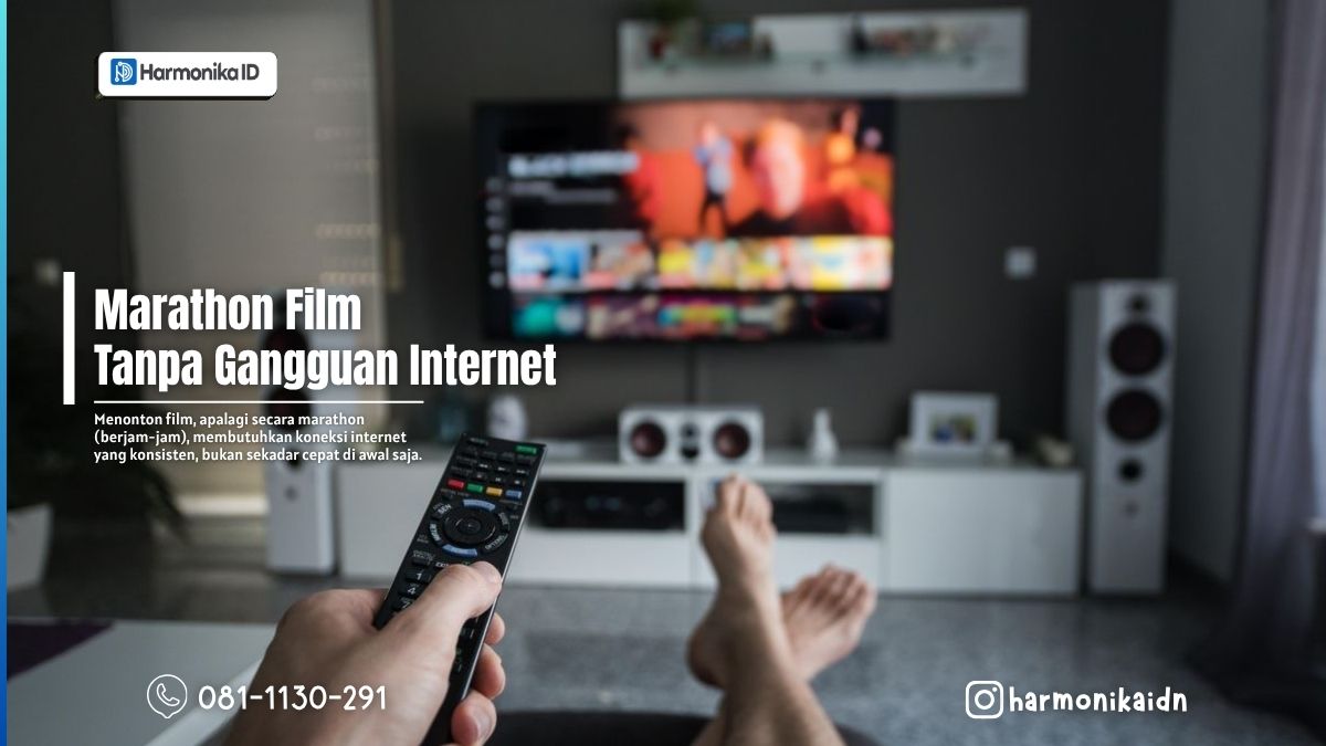 Marathon Film Tanpa Gangguan Internet, Emang Bisa?