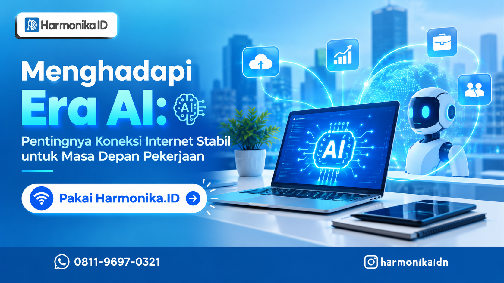 Menghadapi Era AI: Pentingnya Koneksi Internet Stabil untuk Masa Depan Pekerjaan