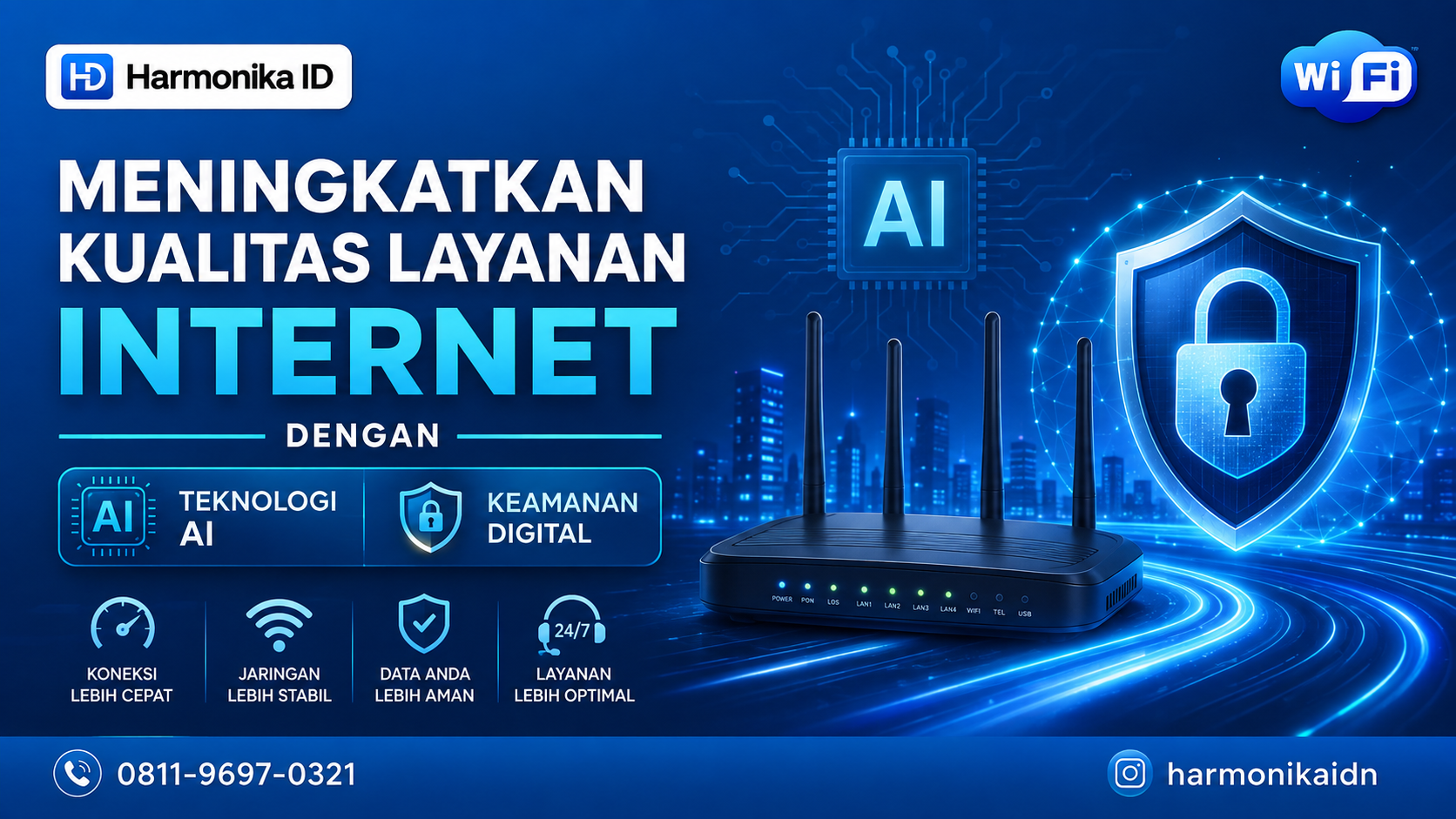 Meningkatkan Kualitas Layanan Internet dengan Teknologi AI dan Keamanan Digital