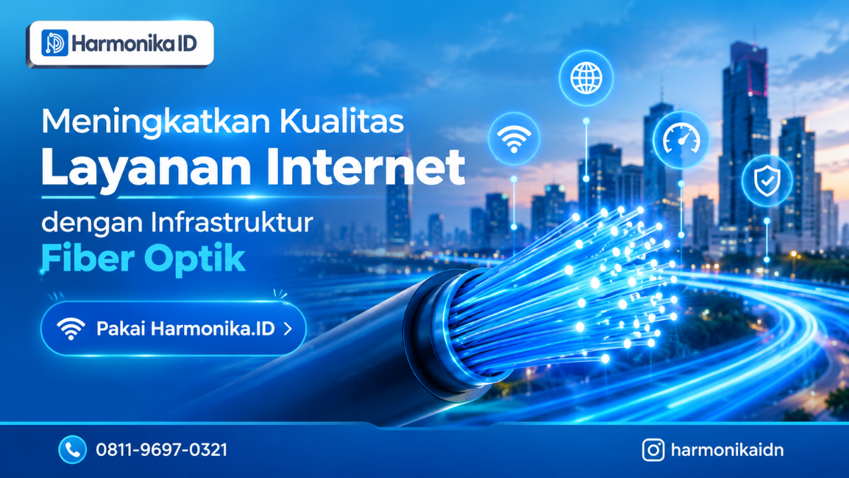 Meningkatkan Kualitas Layanan Internet dengan Infrastruktur Fiber Optik