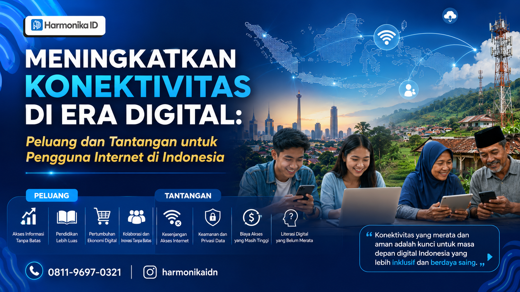 Meningkatkan Konektivitas di Era Digital: Peluang dan Tantangan untuk Pengguna Internet di Indonesia