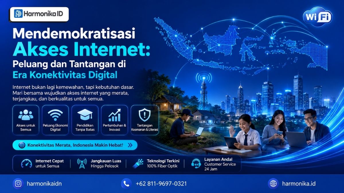 Mendemokratisasi Akses Internet: Peluang dan Tantangan di Era Konektivitas Digital