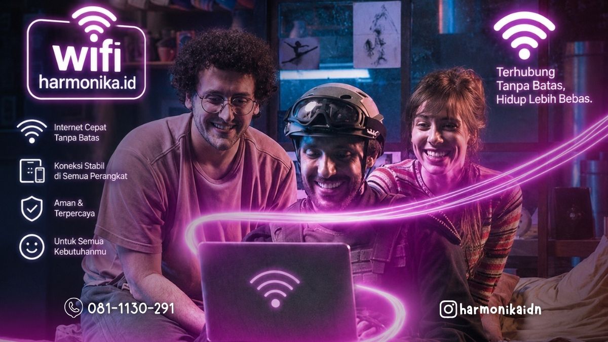 Tersenyum Lebar Nikmati WiFi Tanpa Batas Koneksi 
