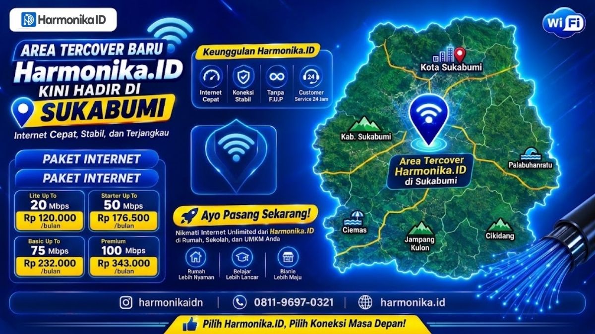 Panduan Lengkap & Resmi: Harmonika.ID Kini Hadir di Sukabumi!