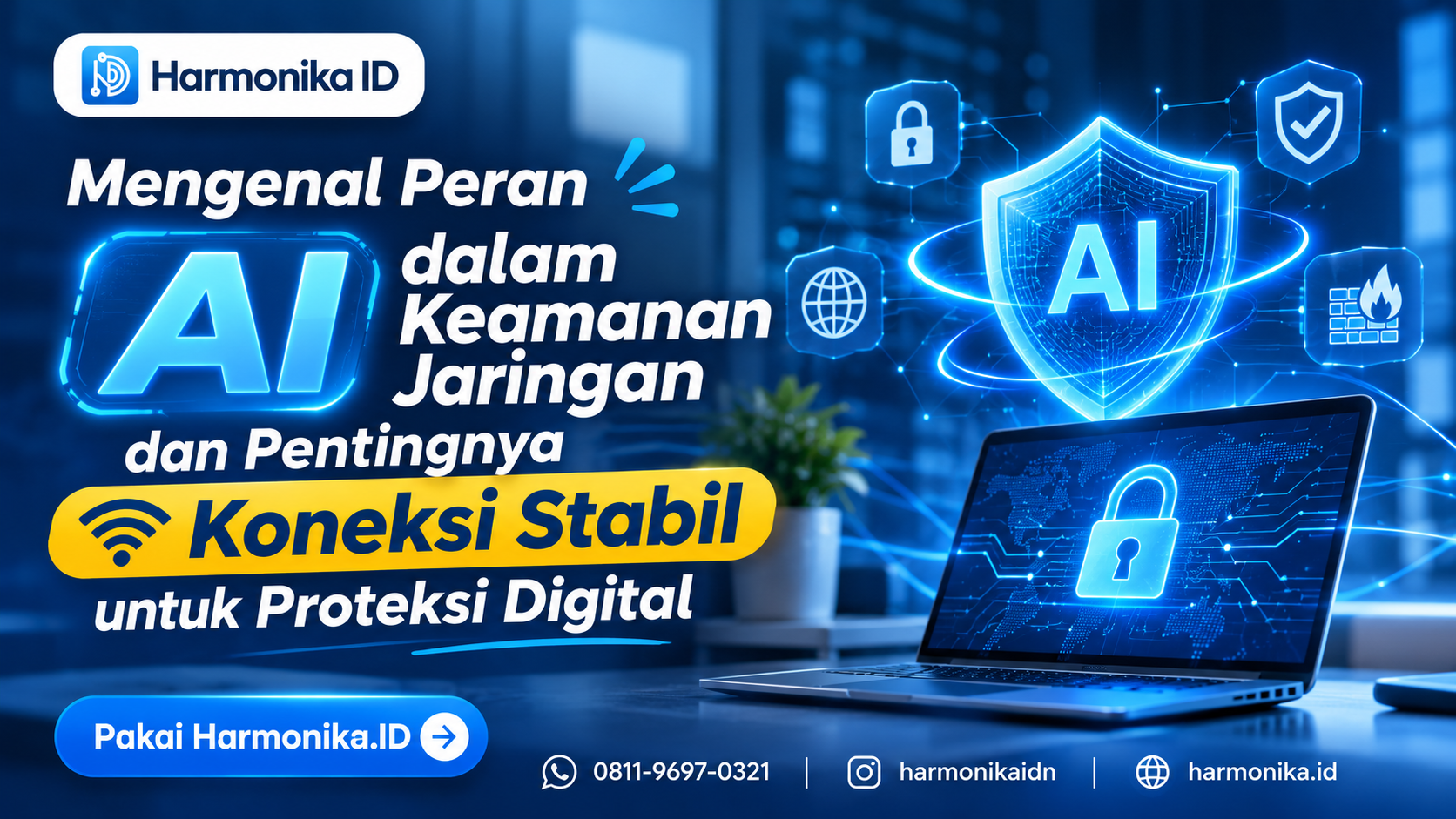 Mengenal Peran AI dalam Keamanan Jaringan dan Pentingnya Koneksi Stabil untuk Proteksi Digital