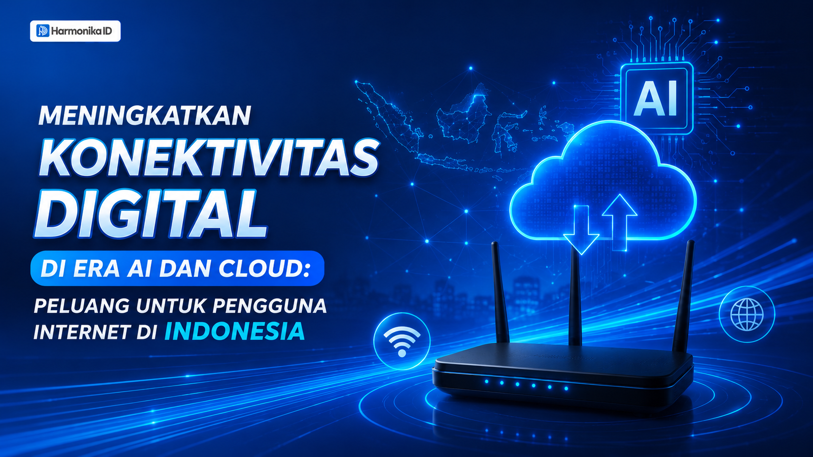 Meningkatkan Konektivitas Digital di Era AI dan Cloud: Peluang untuk Pengguna Internet di Indonesia