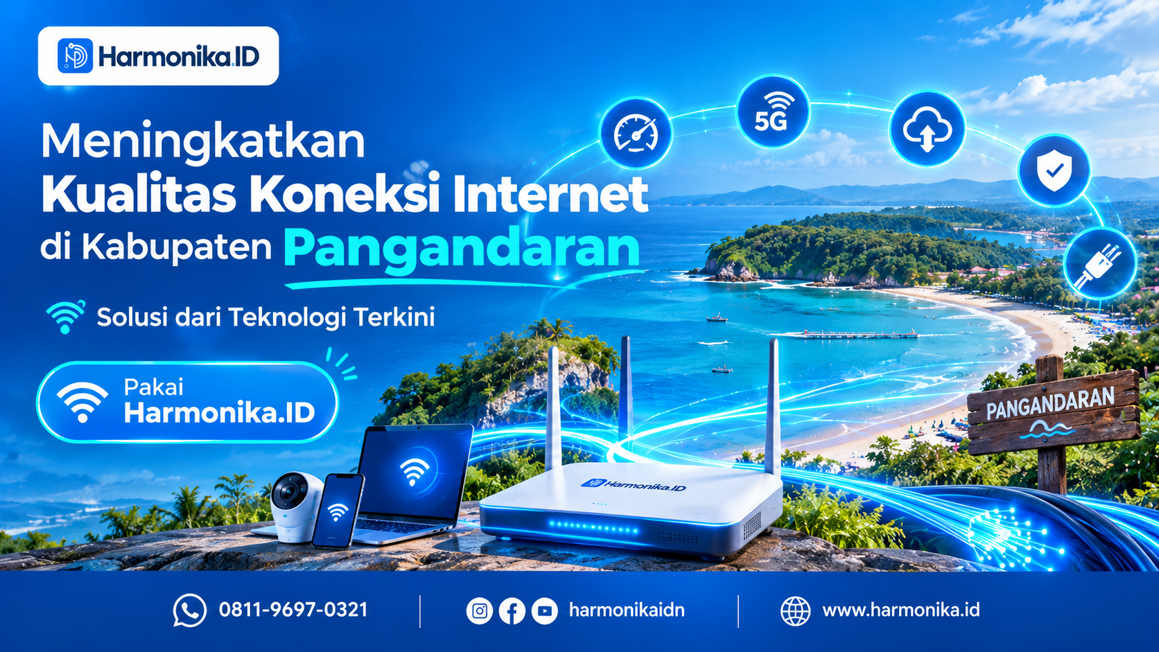Meningkatkan Kualitas Koneksi Internet di Kabupaten Pangandaran: Solusi dari Teknologi Terkini