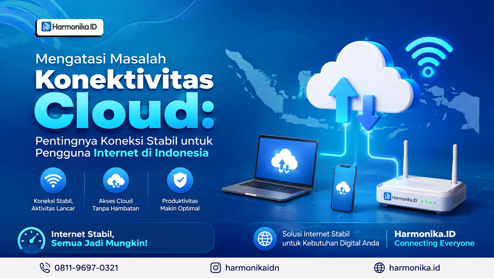 Mengatasi Masalah Konektivitas Cloud: Pentingnya Koneksi Stabil untuk Pengguna Internet di Indonesia