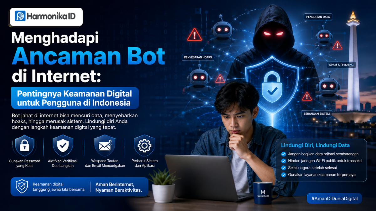 Menghadapi Ancaman Bot di Internet: Pentingnya Keamanan Digital untuk Pengguna di Indonesia