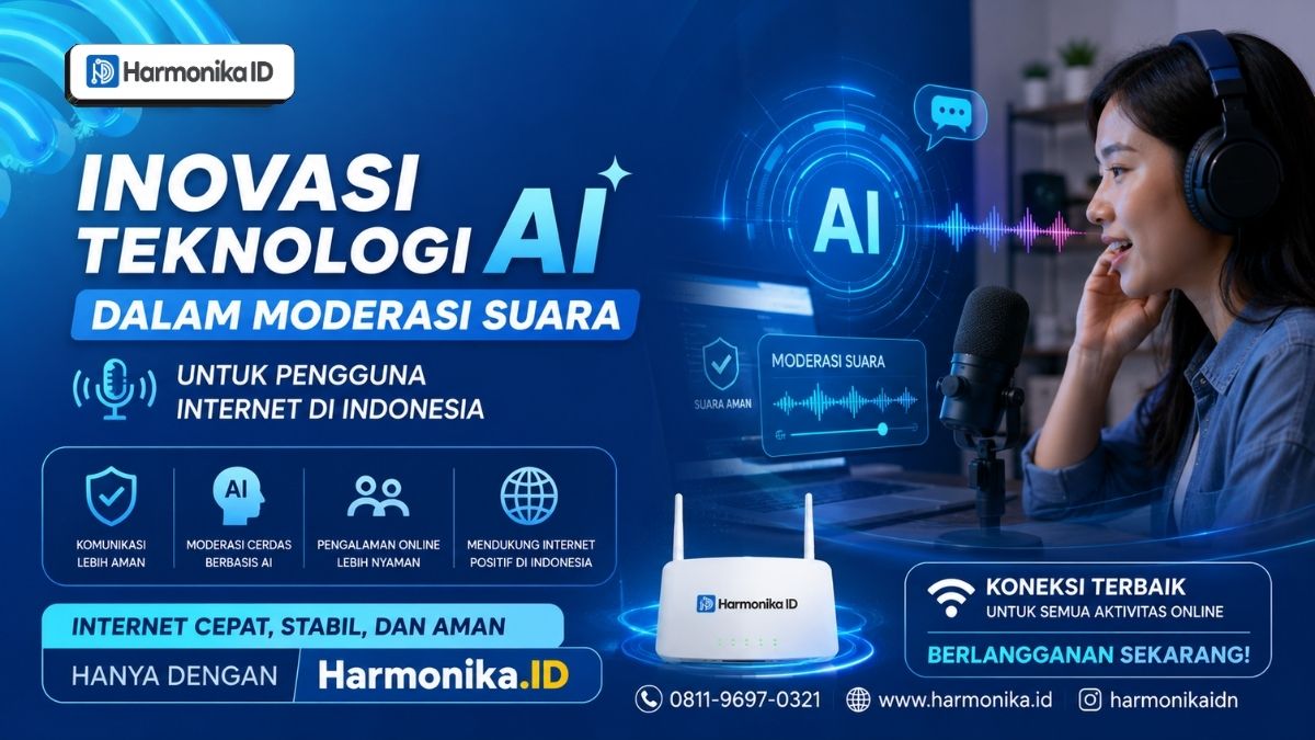 Inovasi Teknologi AI dalam Moderasi Suara untuk Pengguna Internet di Indonesia