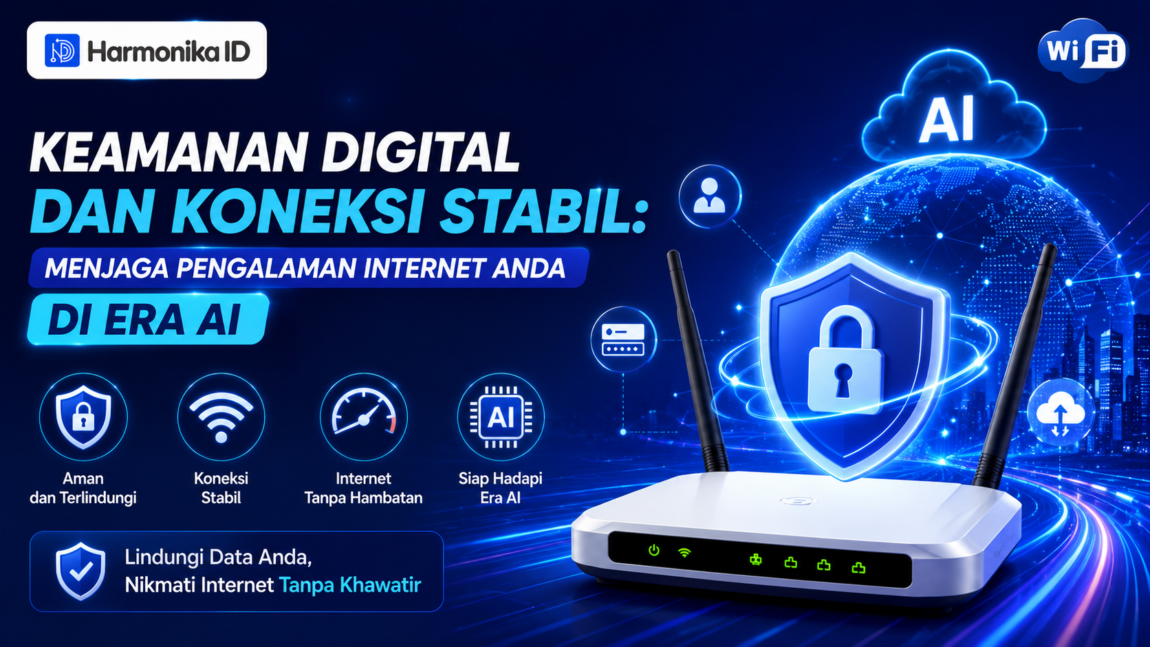 Keamanan Digital dan Koneksi Stabil: Menjaga Pengalaman Internet Anda di Era AI