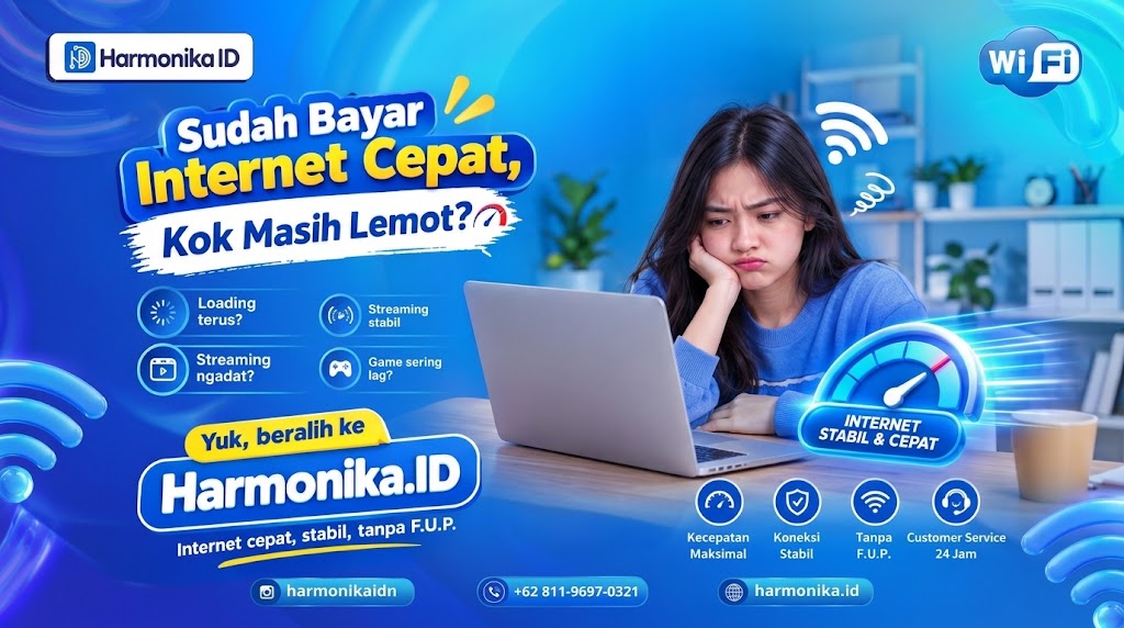 Sudah Bayar Internet Cepat, Kok Masih Lemot? Ini Penyebab dan Solusinya!