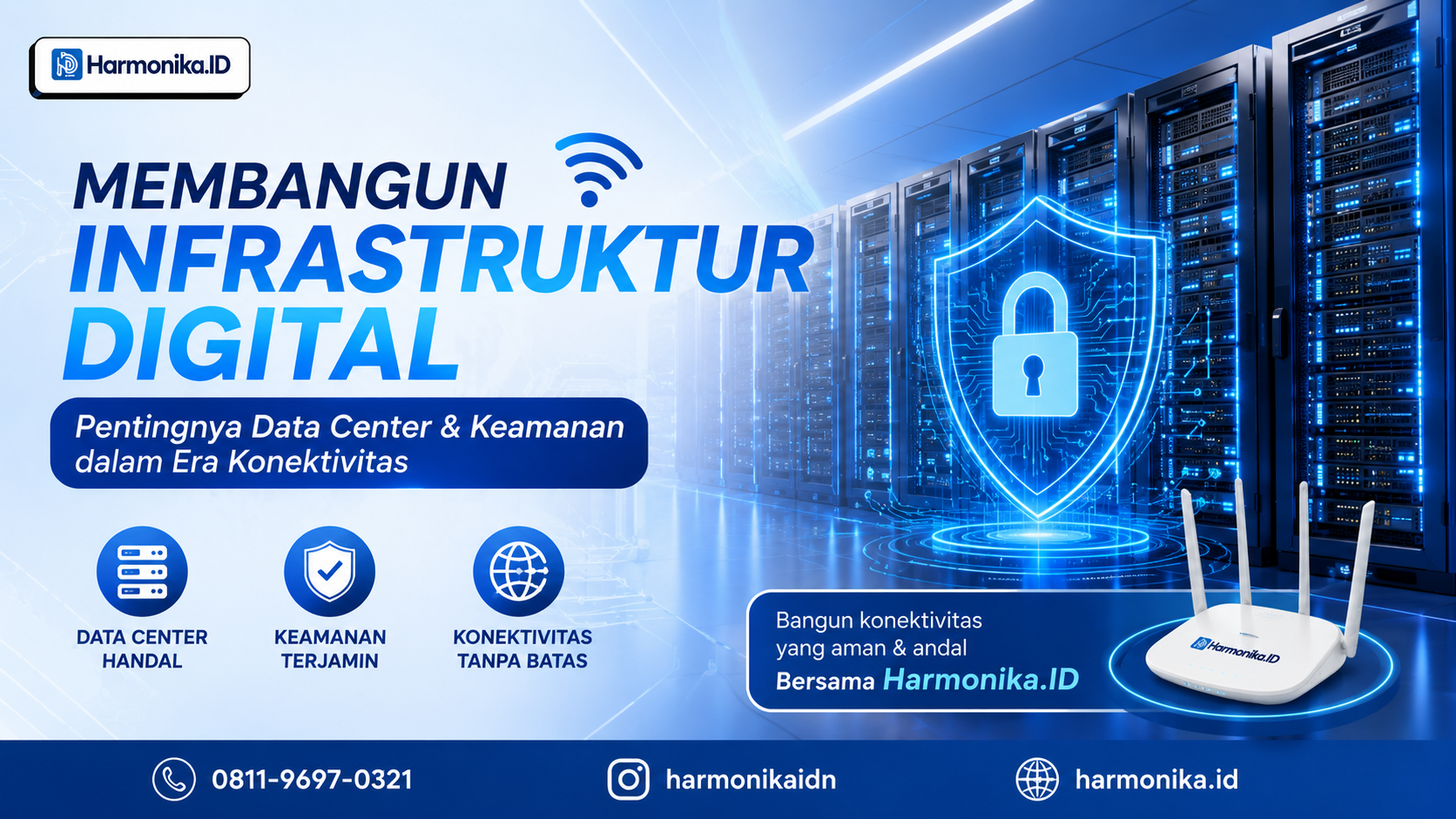 Membangun Infrastruktur Digital: Pentingnya Data Center dan Keamanan dalam Era Konektivitas